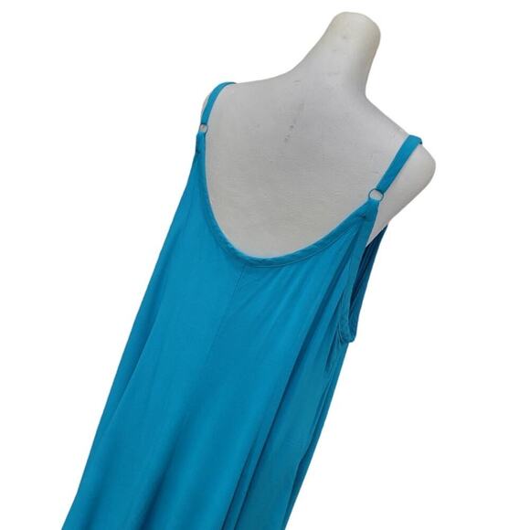 Torrid Women's Challis Trapeze Maxi Dress Size‎ 2x Teal 2021 - Picture 5 of 16